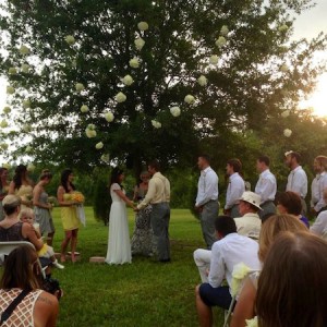 The ceremony. Image via Demian Harris