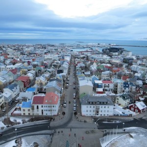 Views of Reykjavik and beyond