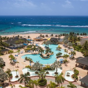 Aerial view of the St. Kitts Marriott. Image: St. Kitts Marriott