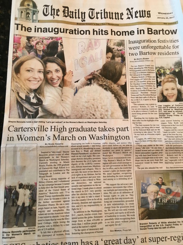 Women's March Daily Tribune